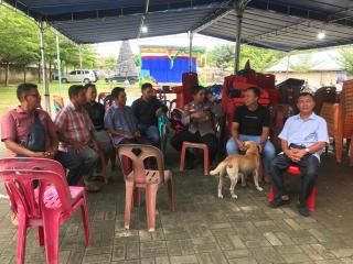 Polsek Tapung Ajak Masyarakat Desa Kota Batak Untuk Sukseskan Pemilu